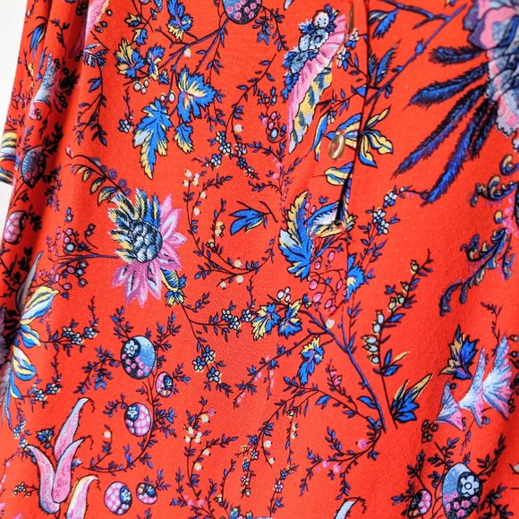 Anthropologie Maeve Windham Floral Print Tunic Top, Size S - Picture 4 of 8